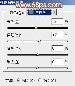 Photoshop为树林人物图片调出柔美的秋季橙黄色