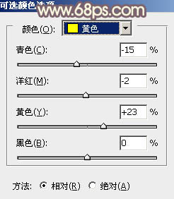 Photoshop为树林人物图片调出柔美的秋季橙黄色